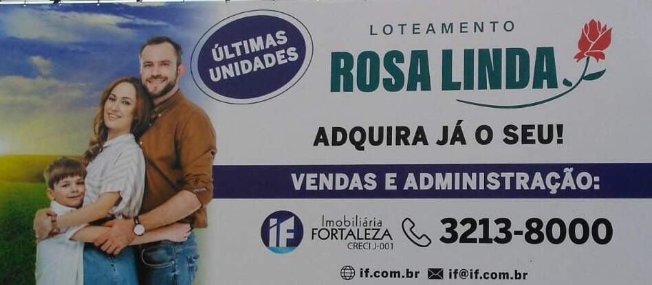 Terreno à venda no Residencial Rosa Linda: 